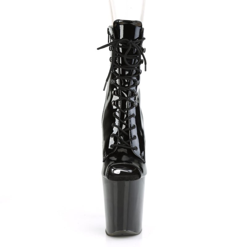 Pleaser Xtreme-1021 Laarzen Dames Zwart | BELGIE BEALIJMU