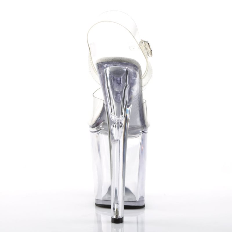 Pleaser Xtreme-808 Hakken Dames Clear | BELGIE BEDNYJLP