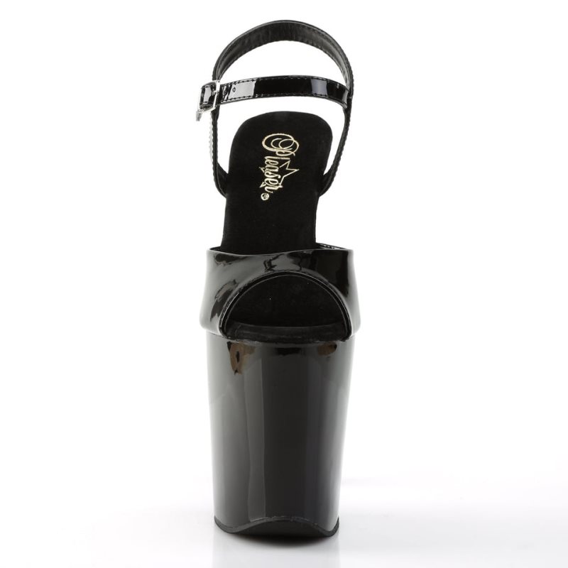 Pleaser Xtreme-809 Hakken Dames Zwart | BELGIE BEVXFDWA