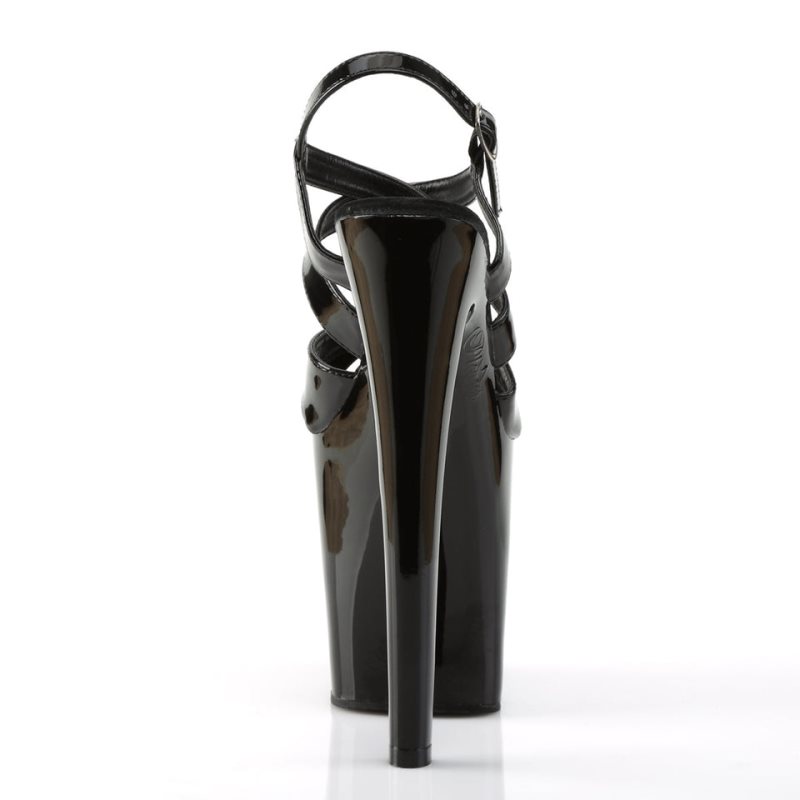 Pleaser Xtreme-872 Hakken Dames Zwart | BELGIE BEEMPDJF