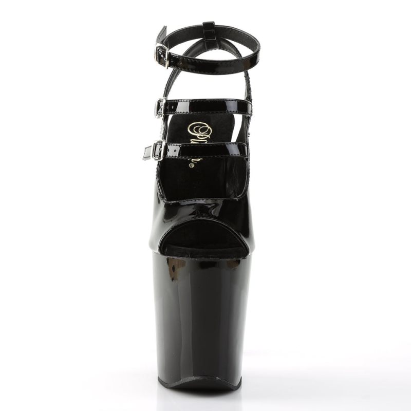 Pleaser Xtreme-873 Hakken Dames Zwart | BELGIE BEFTIJOG